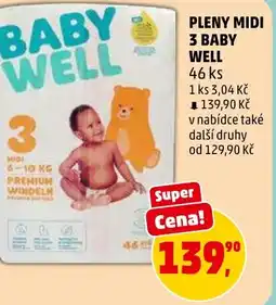 Penny Market Pleny midi 3 baby well nabídka
