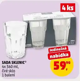 Penny Market Sada sklenic nabídka