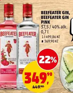 Penny Market Beefeater gin, beefeater gin pink nabídka