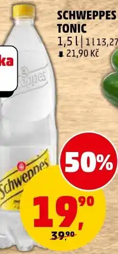 Penny Market Schweppes tonic nabídka