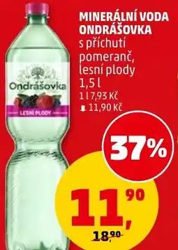 Penny Market Minerální voda ondrášovka s příchutí pomeranč, lesní plody nabídka