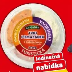 Penny Market Krajánek trio pomazánek nabídka