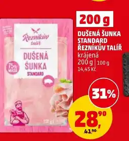 Penny Market Dušená šunka standard řezníkův talíř nabídka