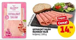 Penny Market Gothajský salám řezníkův talíř krájený nabídka
