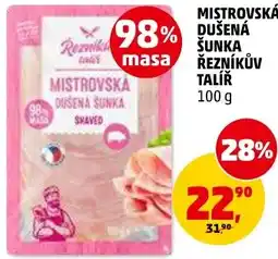 Penny Market Mistrovská dušená šunka řezníkův talíř nabídka