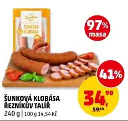 Penny Market Šunková klobása řezníkův talíř nabídka