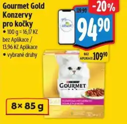 Albert Gourmet Gold Konzervy pro kočky nabídka