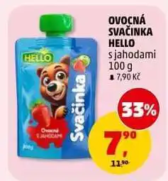 Penny Market Ovocná svačinka HELLO nabídka