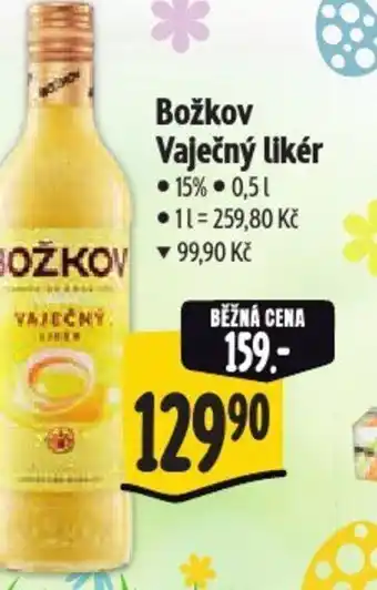 Albert Božkov Vaječný likér nabídka