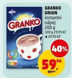 Penny Market GRANKO ORION instantní nápoj 200 g nabídka