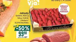 Billa Jahody balení nabídka