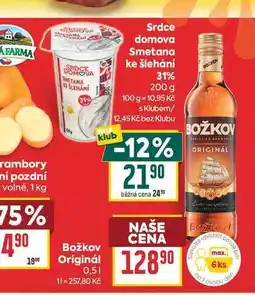 Billa Božkov Originál nabídka