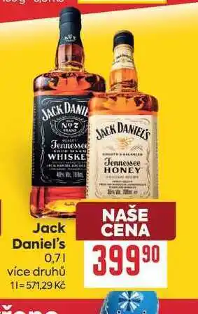 Billa Jack Daniel's nabídka