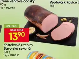 Hruška Kostelecké uzeniny Bavorská sekaná nabídka
