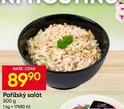 Hruška Pařížský salát nabídka