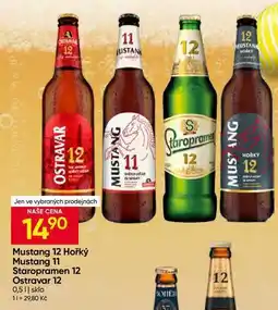 Hruška Mustang 12 Hořký 0,5l sklo nabídka