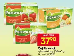 Hruška Čaj Pickwick vybrané druhy nabídka