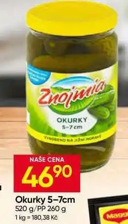 Hruška Znojmia Okurky 5-7 cm nabídka