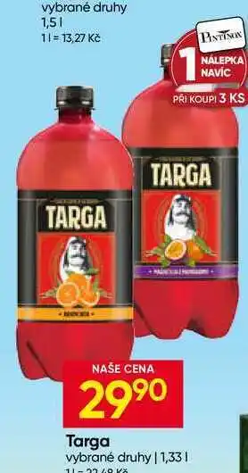 Hruška Targa vybrané druhy nabídka