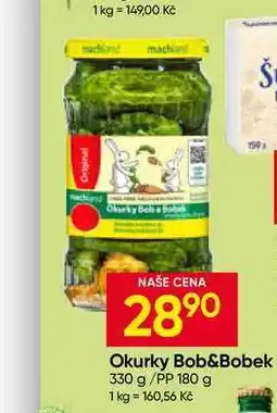 Hruška Okurky Bob&Bobek 330 g/PP 180 g nabídka