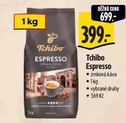 Albert Tchibo Espresso zrnková káva nabídka