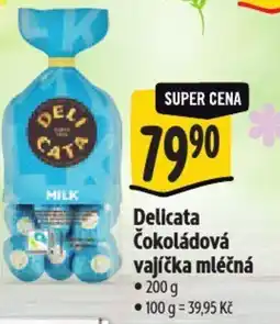 Albert Delicata Čokoládová vajíčka mléčná nabídka