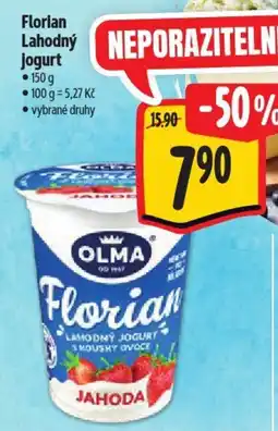 Albert Olma Florian Lahodný jogurt nabídka