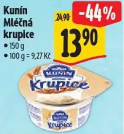 Albert Kunin Mléčná krupice nabídka