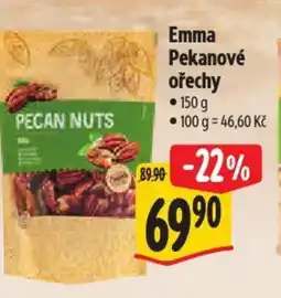 Albert Emma Pekanové ořechy nabídka