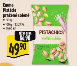 Albert Emma Pistácie pražené solené nabídka
