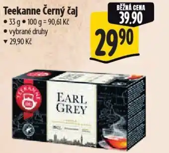 Albert Teekanne Černý čaj nabídka