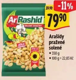Albert Arašídy pražené solené nabídka