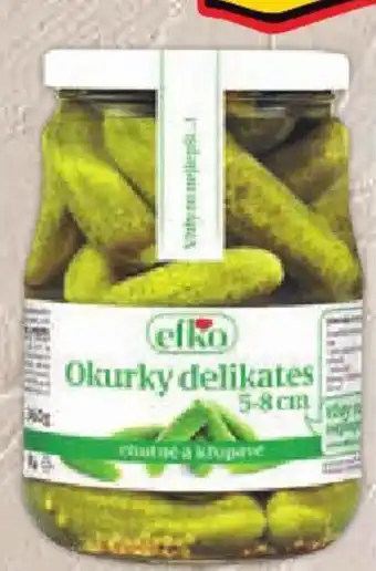 Albert efko Okurky delikates nabídka