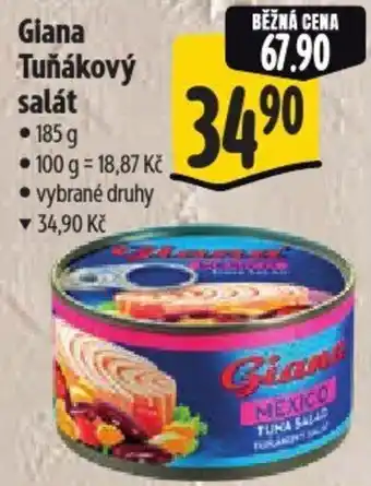 Albert Giana Tuňákový salát nabídka