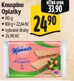 Albert Knuspino Oplatky nabídka