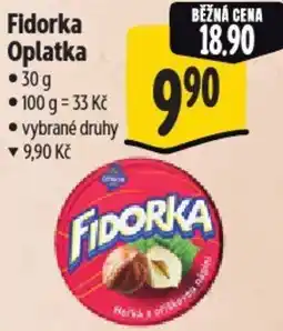 Albert Fidorka Oplatka nabídka