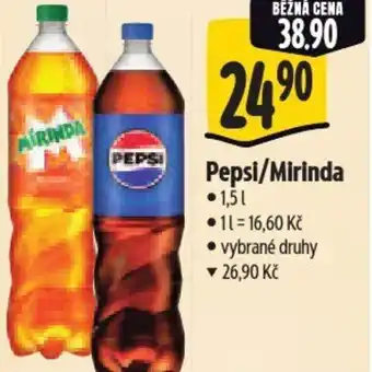 Albert Pepsi/Mirinda nabídka