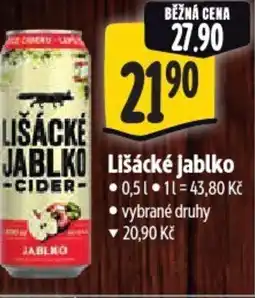 Albert LIšácké jablko nabídka