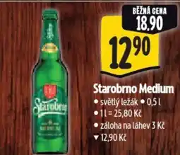 Albert Starobrno Medium nabídka
