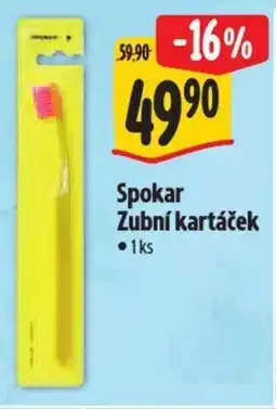 Albert Spokar Zubní kartáček nabídka