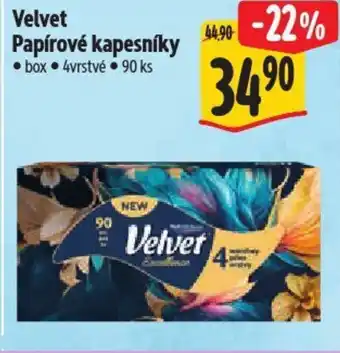 Albert Velvet Papírové kapesníky nabídka