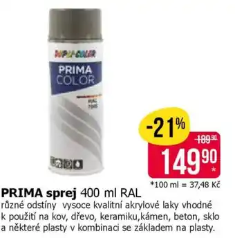 PRIMA sprej