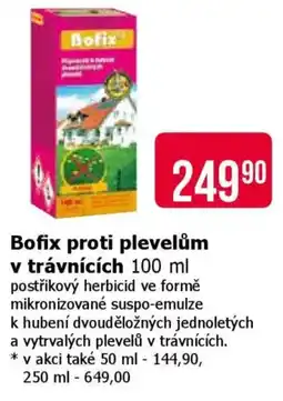 Teta Bofix proti plevelům v trávnících nabídka