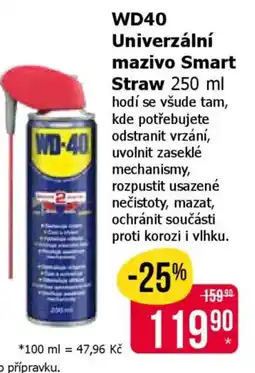 Teta WD40 Univerzální mazivo Smart Straw nabídka