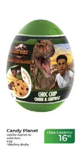 Tamda Foods Candy Planet vajíčko suprise se sušenkou nabídka