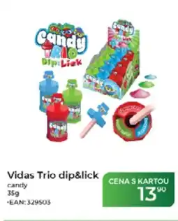 Tamda Foods Vidas Trio dip&lick candy nabídka