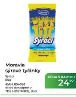 Tamda Foods Moravia sýrové tyčinky nabídka