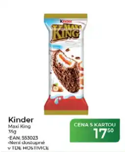 Tamda Foods Kinder Maxi King nabídka