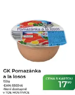 Tamda Foods GK Pomazánka a la losos nabídka