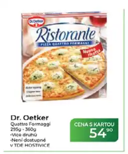 Tamda Foods Dr. Oetker Quattro Formaggi nabídka